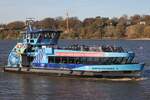 Hadag Hafenfähre ELBPHILHARMONIE (MMSI 211762670); Eigner/Betreiber: Hadag; Datum: 06.11.2025; Aufnahmeort: Elbe/Hafen Hamburg, Deutschland.