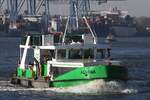 Hadag Hafenfähre ALTONA (ENI 05111890) (H6024); Eigner/Betreiber: Hadag; Datum: 06.11.2025; Aufnahmeort: Elbe/Hafen Hamburg, Deutschland.