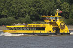 Hadag Hafenfähre TOLLERORT (ENI 04805060); Eigner/Betreiber: Hadag; Datum: 17.06.2025; Aufnahmeort: Elbe/Hafen Hamburg, Deutschland.