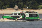 Hadag Hafenfähre BLANKENESE (ENI 05112080); Eigner/Betreiber: Hadag; Datum: 14.07.2025; Aufnahmeort: Elbe/Hafen Hamburg, Deutschland.
