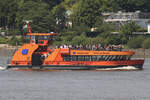 Hadag Hafenfähre KEHRWIEDER (ENI 04813370) (H 6082); Eigner/Betreiber: Hadag; Datum: 17.06.2025; Aufnahmeort: Elbe/Hafen Hamburg, Deutschland.