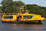 Hadag Hafenf�hre FALKENSTEIN (ENI 05113840); Eigner/Betreiber: Hadag; Datum: 20.05.2025; Aufnahmeort: Elbe/Hafen Hamburg, Deutschland.