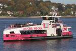 Hadag Hafenf�hre NEULAND (ENI 04814280); Eigner/Betreiber: Hadag; Datum: 13.10.2025; Aufnahmeort: Elbe/Hafen Hamburg, Deutschland.