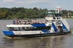 Hadag Hafenf�hre �VELG�NNE (ENI 04804520); Eigner/Betreiber: Hadag; Datum: 02.08.2026; Aufnahmeort: Elbe/Hafen Hamburg, Deutschland.