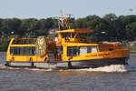 Hadag Hafenf�hre WOLFGANG BORCHERT (ENI 05114630); Eigner/Betreiber: Hadag; Datum: 20.05.2025; Aufnahmeort: Elbe/Hafen Hamburg, Deutschland.
