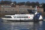Hadag Hafenf�hre HAMBURGENSIE (ENI 04810920); Eigner/Betreiber: Hadag; Datum: 20.01.2026; Aufnahmeort: Elbe/Hafen Hamburg, Deutschland.