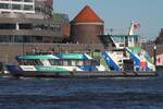 Hadag Hafenf�hre �VELG�NNE (ENI 04804520); Eigner/Betreiber: Hadag; Datum: 22.09.2026; Aufnahmeort: Elbe/Hafen Hamburg, Deutschland.