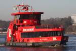 Hadag Hafenf�hre ST.PAULI (ENI 05116250); Eigner/Betreiber: Hadag; Datum: 20.01.2026; Aufnahmeort: Elbe/Hafen Hamburg, Deutschland.
