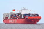 CAP SAN LORENZO , Containerschiff , IMO 9622227 , 333.2 x 48.32 m , Baujahr 2013 , 9814 TEU , Cuxhaven , 22.04.2022