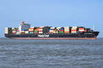 QUEBEC EXPRESS , Containerschiff , IMO 9294836 , Baujahr 2006 , 267.7 × 32.2m , 5512 TEU , 06.04.2018 Cuxhaven