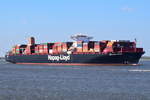 HONG KONG EXPRESS , Containerschiff , IMO 9501356 , Baujahr 2013 , 366.52 × 48.35m , 13169 TEU , 16.04.2019 , Grünendeich
