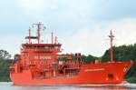 Die Christian Essberger IMO-Nummer:9212498 Flagge:Deutschland Länge:101.0m Breite:16.0m Baujahr:2000 Bauwerft:Sietas,Hamburg Deutschland in Fischerhütte am Nord-Ostsee-Kanal aufgenommen am