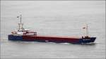 Die 1993 gebaute RMS RUHRORT (IMO 9075357) am 15.09.2012 Weser abwrts fahrend. Sie ist 82 m lang, 11 m breit, hat eine GT von 1.681 und eine DWT von 2.503 t. Heimathafen ist St. John's (Antigua and Barbuda). Frhere Namen: PANTA RHEI, TALOS, JASON.