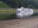 Grfin Cosel bei Niedrigwasser 14.09.09