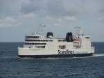 Scandlines Fhre  Schleswig Holstein  aus Puttgarden mit kurs auf Puttgarden.

