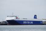 Die Hafnia Seaways IMO-Nummer:9357602 Flagge:Gro�britannien L�nge:187.0m Breite:31.0m Baujahr:2008 Bauwerft:Jinling Shipyard,Nanjing China in Cuxhaven aufgenommen am 13.06.11