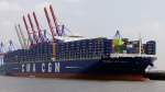  CMA CGM ALEXANDER VON HUMBOLDT  30.05.2013  Lnge: 396 m Breite: 54 m  Das z.Zt.