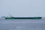 Die kleine Arklow Surf IMO-Nummer:9218222 Flagge:Niederlande Lnge:90.0m Breite:12.0m Baujahr:2000 Bauwerft:Barkmeijer Shipyard,Stroobos Niederlande einlaufend nach Hamburg hhe Lhe am 20.02.10