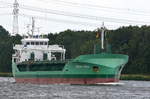 Die Arklow View IMO-Nummer:9772539 Flagge:Niederlande Länge:87.0m Breite:15.0m Baujahr:2016 Bauwerft:Bodewes Shipyards,Hoogezand Niederlande am 20.06.18 bei Rade im Nord-Ostsee-Kanal aufgenommen.