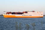 GRANDE LAGOS , Ro-Ro/Container Carrier , IMO 9672088 , 1614 TEU , Baujahr 2014 , 236.32 × 36.16m , 18.04.2019 , Grünendeich  