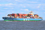 MOL Gratitude , Containerschiff , IMO 9535187 , Baujahr 2012 , 275.07 × 40.04m , 5605 TEU , 14.05.2019 , Cuxhaven