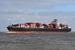 NYK REMUS , Containerschiff , IMO 9416965 , 293 x 32 m , Baujahr 2009 , 4888 TEU , Cuxhaven , Alte Liebe , 30.10.2025 ,