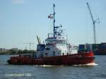 ZP CHALONE (Kotug) (IMO 8103078 ) am 27.7.2009, Hamburg, Hhe Neumhlen /  Assistenzschlepper / BRZ 194 / La 28,5 m, B 10,36 m, Tg 5,06 m / BRZ 194 / 2 GM-Diesel, 2.238 kW, 11,5 kn, Pfahlzug: 45 t /