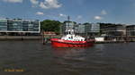 ZP BEAR (IMO 9701982) am 15.5.2018, Hamburg, Elbe Höhe Altona /    Schlepper / Damen ATD 2412 /  BRZ 299  / Lüa 24,74m, B 12,63 m, Tg 6,45 m / 2 Caterpillar-Diesel, C4.4 DITA,  ges.