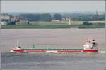Die HUNTEBORG (IMO 9328704) passiert am 24.06.2007 Weser aufwrts fahrend Bremerhaven. Sie wurde im November 2006 fertiggestellt, ist 107,63 m lang und 14,4 m breit. Ihr Heimathafen ist Delfzijl, Niederlande.