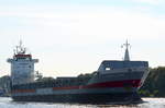 Die Moezelborg IMO-Nummer:9180839 Flagge:Niederlande Länge:135.0m Breite:16.0m Baujahr:1999 Bauwerft:Bijlsma Shipyard,Lemmer Niederlande am 23.06.19 bei Fischerhütte im Nord-Ostsee-Kanal.