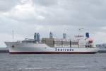 Die Caribbean Mermaid IMO-Nummer:9064229 Flagge:Liberia Lnge:142.0m Breite:24.0m Baujahr:1993 Bauwerft:Iwagi Shipbuilding,Ochi Japan bei Hamburg Teufelsbrck am 18.05.10