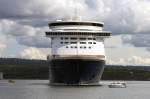Das Fährschiff Color Fantasy verläßt den Hafen von Oslo.
(September 2006)