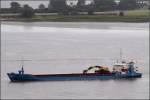 Die 1979 gebaute SALMO (IMO 7616858) steuert am 27.08.2007 von der Wesermndung kommend die Geestemndung an. Sie ist 91 m lang, 14 m breit und hat eine GT von 2171. Heimathafen ist Nassau auf den Bahamas.