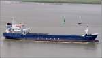 Die 2003 gebaute WILSON HOOK (IMO 9017434) am 12.06.2011 Weser abwrts fahrend. Sie ist 90 m lang, 15 m breit, hat eine GT von 2.993 und eine DWT von 4.280 t. Heimathafen ist Limassol (Zypern). Frherer Name: LENA KATHARINA.