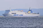 GALILEUSZ , Ro-Ro/Passenger Ship , IMO 9019078 , Baujahr 1992 , 150.37 x 23.4 m , Ostsee , Höhe Ahlbeck , 28.02.2020