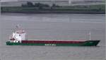 Die 1994 gebaute LAMEGO (IMO 9003668) am 15.09.2011 Weser abwrts fahrend. Sie ist 88 m lang, 13 m breit, hat eine GT von 2.450 und eine DWT von 3.710 t. Sie fhrt unter der Flagge von Zypern mit Heimathafen Limassol. Frhere Namen: SCORPIUS, SCORPIO.