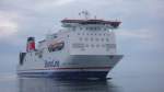 Stena Jutlandica an der Frederikshavener Mole. Sommer 09