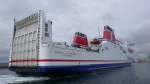 Stena Jutlandica von hinten. Sommer 09 in Frederikshavn.