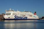 RO RO-Fährschiff  STENA SCANDINAVICA  in Kiel 13.12.2015