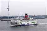 Die 1983 gebaute STENA DANICA (IMO 7907245) am 18.07.2018 auf dem Weg von Göteborg nach Frederikshavn. Sie ist 154,89 m lang und 28,04 m breit, hat eine GT/BRZ von 28.727 und kann 2.274 Passagiere sowie 550 PKW befördern. Heimathafen ist Göteborg (Schweden). 
