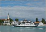 Am 15.09.2012 verlsst die Autofhre  Romanshorn  den Fhrhafen von Romanshorn in Richtung Friedrichshafen.