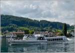 Die MS  Munot II  auf den Untersee in der Nhe von Berlingen aufgenommen am 13.09.2012.