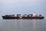 APL FLORIDA , Containerschiff , IMO 9350032 , Baujahr 2008 , 293.18m × 40m , 6350 TEU , bei der Alten Liebe Cuxhaven am 06.09.2018 