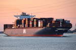 APL LE HAVRE , Containerschiff , IMO 9461881 , Baujahr 2012 , 349 × 45.6m , 10070 TEU , Grünendeich , 30.10.2019