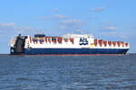 ATLANTIC SEA , Ro-Ro/Containerschiff , IMO 9670597 , Baujahr 2016 , 296 x 37.6 m , 3809 TEU , 22.04.2022 , Vuxhaven
