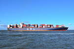 APL GWANGYAND , Containerschiff , IMO 9461879 , Baujahr 2011 , 349.27 x 45.6 m , 10106TEU , Cuxhaven - Alte Liebe , 07.04.2025 ,