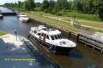 Motoryacht CAPT JO, MMSI 244615482, Ruf: PB4079, mit Kurs Lbeck im ELK unterwegs...   Aufgenommen: 1.7.2012