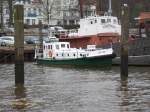 GELLEN am 26.2.2014, Hamburg, Museumshafen Övelgönne /  Ehem.