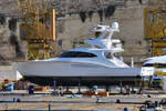Die Yacht  T/T Hemisphere , gesehen im Oktober 2017 in Malta.