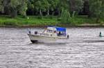 Motorboot  Seeteufel  auf dem Rhein bei Oberkassel - 30.05.2010